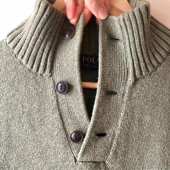 Polo by Ralph Lauren Pullover Green Small - Picture 8 of 9
